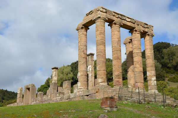 Tempio di Anta, Fluminimaggiore